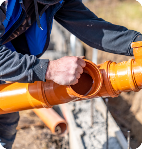 riparazione fognature, risanamento tubazioni di scarico, ricerca perdite fognarie, costruzione fognature, riparazione colonne discendenti, riparazione tubi senza scavo, riparazione tubi senza rompere