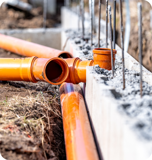 riparazione fognature, risanamento tubazioni di scarico, ricerca perdite fognarie, costruzione fognature, riparazione colonne discendenti, riparazione tubi senza scavo, riparazione tubi senza rompere